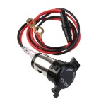 Priza auto suplimentara incorporabila pentru 12V, cu siguranta inclusa